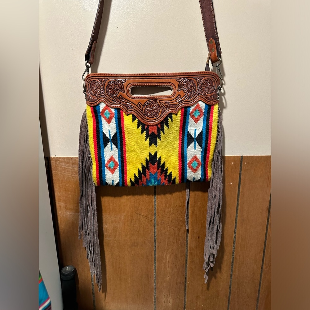 American Darling saddle blanket purse